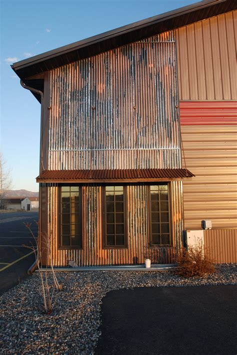 rustic metal siding panels